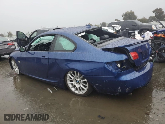 2013 BMW 3 Series 328i xDrive with VIN WBAKF3C50DJ058123, listed as a Copart auction lot 43720945 with 0 mi miles and Salvage Title. Bid and sale history available at carsss.com. Image 2.