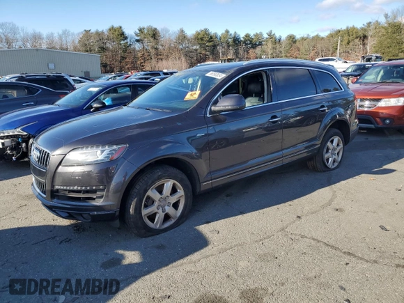 2015 Audi Q7 3.0T Premium with VIN WA1CGAFE3FD015668, listed as a Copart auction lot 86590834 with 139,246 mi miles and Salvage Title. Bid and sale history available at carsss.com. Image 1.