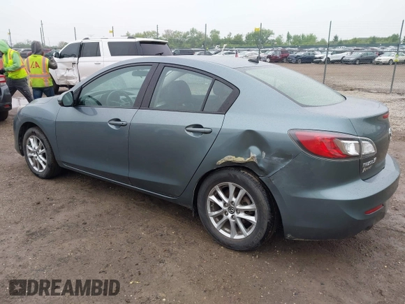 2012 Mazda 3 i Grand Touring with VIN JM1BL1W72C1676815, listed as a IAAI auction lot 42320014 with 93,933 mi miles and . Bid and sale history available at DreamBid. Image 3.