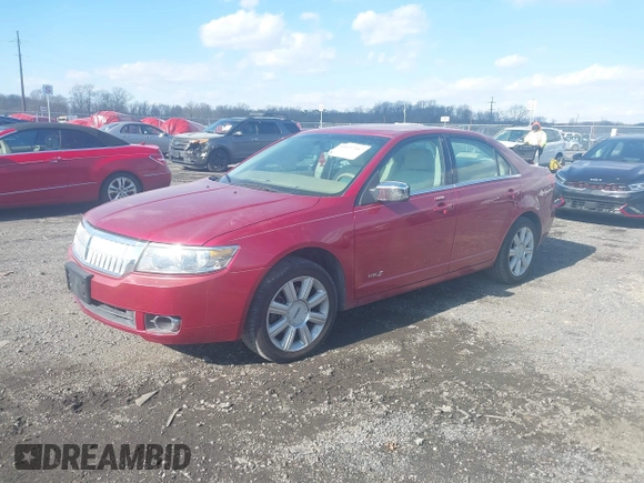 2008 Lincoln MKZ with VIN 3LNHM28T98R642886, listed as a IAAI auction lot 41437207 with 1 mi miles. Bid and sale history available at carsss.com. Image 2.