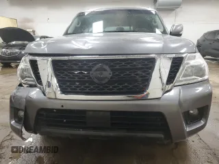 2017 Nissan Armada SV with VIN JN8AY2NC0H9503700, listed as a Copart auction lot 50528635 with 89,518 mi miles and Clean Title. Bid and sale history available at carsss.com. Image 5.