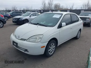 2003 Toyota Prius with VIN JT2BK18U330087311, listed as a IAAI auction lot 41550175 with 160,669 mi miles. Bid and sale history available at carsss.com. Image 2.