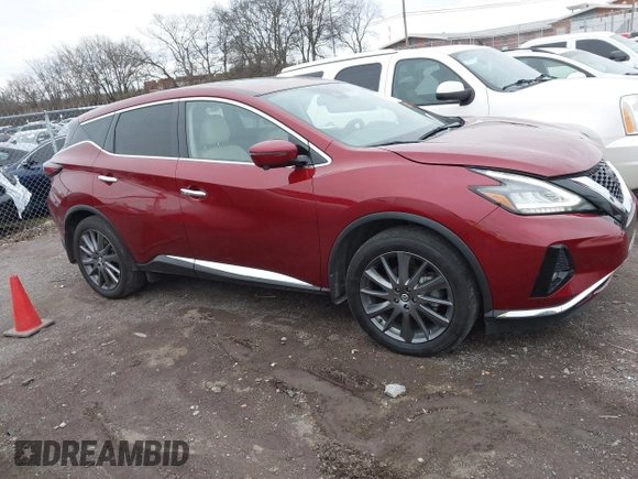 2021 Nissan Murano SV z VIN 5N1AZ2BJ5MC131534, wystawiony jako IAAI lot #41722266 z przebiegiem 97 895 mil mil oraz . Historia ofert i sprzedaży dostępna na DreamBid. Obrazek 13.