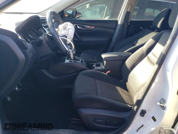 2017 Nissan Rogue SV с VIN KNMAT2MV3HP591375, выставлен на аукционе Copart как лот 55162555 с пробегом 40 192 миль миль и Списание • Salvage title. История ставок и продаж доступна на DreamBid. Изображение 7.
