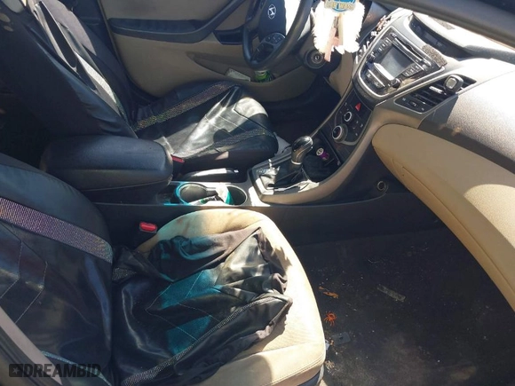 2016 Hyundai Elantra SE with VIN KMHDH4AE4GU606430, listed as a IAAI auction lot 41835376 with 156,827 mi miles. Bid and sale history available at carsss.com. Image 5.