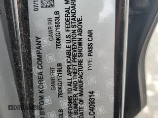 2020 Chevrolet Spark LS with VIN KL8CB6SA1LC409314, listed as a Copart auction lot 54100545 with 44,414 mi miles and Non Repairable. Bid and sale history available at DreamBid. Image 12.