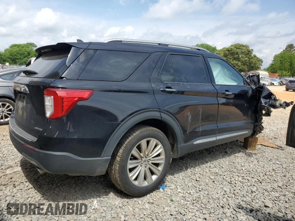 2021 Ford Explorer Limited z VIN 1FMSK8FHXMGB48650, wystawiony jako Copart lot #54504505 z przebiegiem Nie podano mil oraz Szkoda całkowita • Salvage title. Historia ofert i sprzedaży dostępna na DreamBid. Obrazek 3.