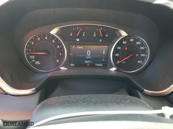 2022 Chevrolet Blazer LT with VIN 3GNKBDRS9NS185798, listed as a Copart auction lot 42654325 with 18,377 mi miles and Salvage Title. Bid and sale history available at carsss.com. Image 9.
