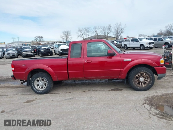 2009 Ford Ranger XLT with VIN 1FTZR45E69PA36126, listed as a IAAI auction lot 41822439 with 160,947 mi miles. Bid and sale history available at carsss.com. Image 13.