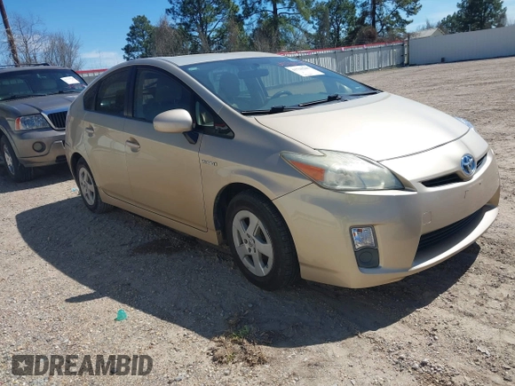 2010 Toyota Prius II with VIN JTDKN3DU5A0066067, listed as a IAAI auction lot 41710307 with 247,238 mi miles and . Bid and sale history available at DreamBid. Image 1.
