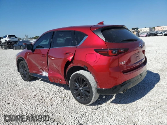 2022 Mazda CX-5 2.5 Turbo with VIN JM3KFBAY9N0560069, listed as a Copart auction lot 84155024 with 36,352 mi miles and Salvage Title. Bid and sale history available at carsss.com. Image 2.