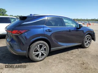 2024 Lexus RX with VIN 2T2BBMCA7RC027760, listed as a Copart auction lot 57880074 with 0 mi miles and Salvage Title. Bid and sale history available at carsss.com. Image 3.