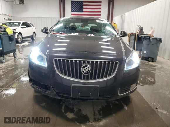 2013 Buick Regal Turbo Premium 2 with VIN 2G4GT5GV6D9141425, listed as a Copart auction lot 49825865 with 125,433 mi miles and Salvage title. Bid and sale history available at DreamBid. Image 5.