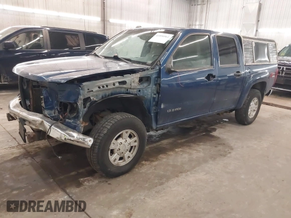 2005 Chevrolet Colorado 1SF LS Z71 with VIN 1GCDT136458138180, listed as a IAAI auction lot 41890561 with 135,653 mi miles. Bid and sale history available at carsss.com. Image 2.