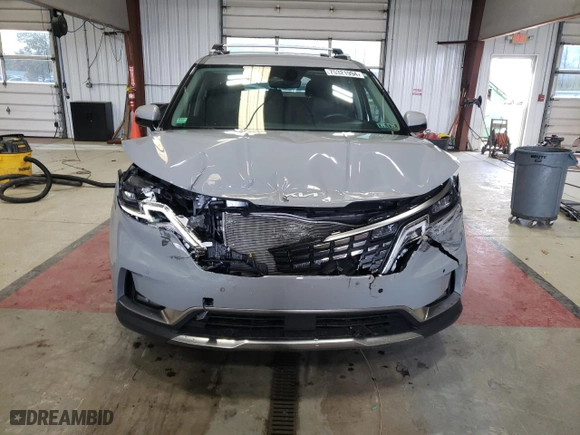 2023 Kia Carnival SX Prestige with VIN KNDNE5H3XP6202788, listed as a Copart auction lot 75321994 with 21,642 mi miles and Salvage Title. Bid and sale history available at carsss.com. Image 5.