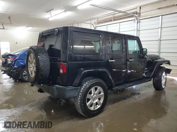2017 Jeep Wrangler Unlimited Sahara with VIN 1C4BJWEG9HL698536, listed as a Copart auction lot 50700435 with 77,175 mi miles and Salvage Title. Bid and sale history available at carsss.com. Image 3.