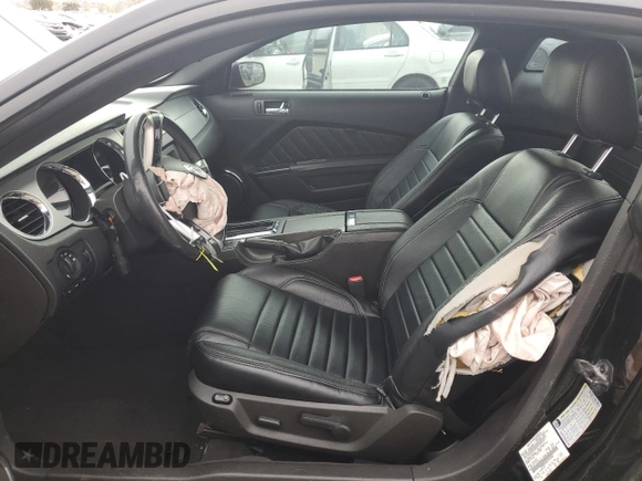 2010 Ford Mustang GT with VIN 1ZVBP8CH2A5134160, listed as a Copart auction lot 53097735 with 131,516 mi miles and Salvage title. Bid and sale history available at DreamBid. Image 7.