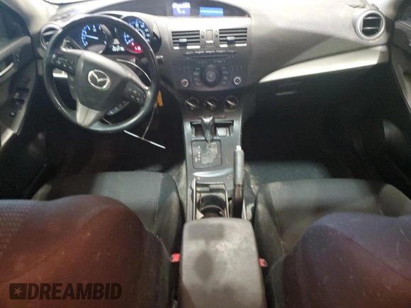 2012 Mazda 3 i Touring with VIN JM1BL1L8XC1605598, listed as a Copart auction lot 57154255 with 94,076 mi miles and Salvage title. Bid and sale history available at DreamBid. Image 8.
