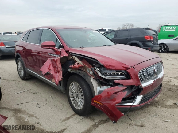 2019 Lincoln Nautilus Standard with VIN 2LMPJ8J94KBL57495, listed as a Copart auction lot 43239535 with 51,152 mi miles and Salvage Title. Bid and sale history available at carsss.com. Image 4.