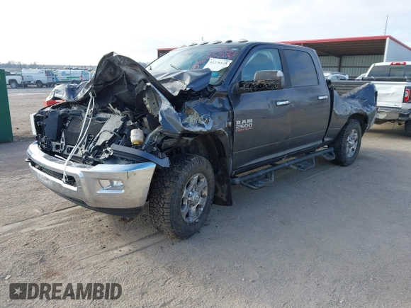 2018 Ram 2500 Big Horn with VIN 3C6UR5DJ8JG283615, listed as a IAAI auction lot 41276125 with 72,740 mi miles. Bid and sale history available at carsss.com. Image 19.