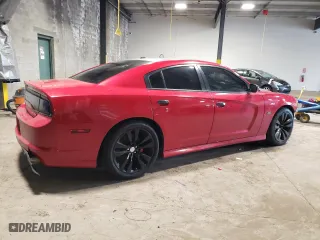 2012 Dodge Charger SRT8 with VIN 2C3CDXEJ9CH225257, listed as a Copart auction lot 53668694 with 151,318 mi miles and Salvage Title. Bid and sale history available at carsss.com. Image 3.
