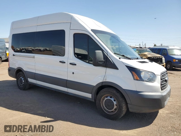 2018 Ford Transit Passenger XL with VIN 1FBZX2XM8JKB41741, listed as a Copart auction lot 48055485 with 51,090 mi miles and Salvage Title. Bid and sale history available at DreamBid. Image 4.