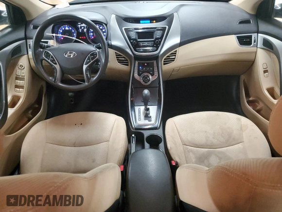 2013 Hyundai Elantra GLS z VIN 5NPDH4AE0DH407773, wystawiony jako Copart lot #58018805 z przebiegiem 149 353 mil mil oraz Szkoda całkowita • Salvage title. Historia ofert i sprzedaży dostępna na DreamBid. Obrazek 8.
