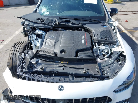 2022 Mercedes-Benz AMG GT with VIN W1K7X5KB9NA052756, listed as a IAAI auction lot 41592971 with 21,418 mi miles. Bid and sale history available at carsss.com. Image 10.