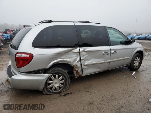 2006 Chrysler Town & Country LWB Touring with VIN 2A4GP54L46R910450, listed as a Copart auction lot 83063774 with 209,928 mi miles and Salvage Title. Bid and sale history available at carsss.com. Image 3.