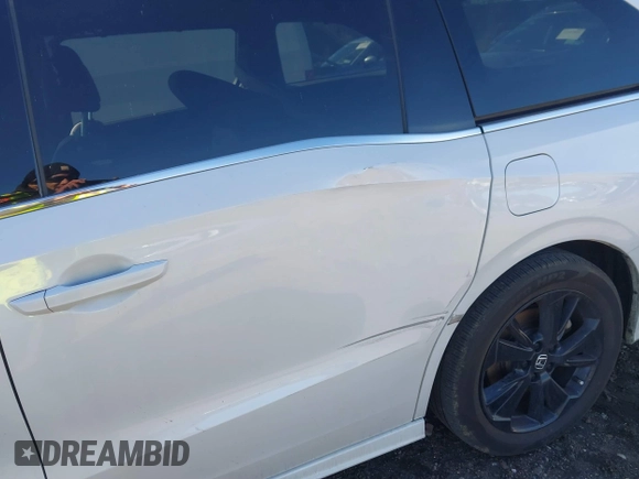 2024 Honda Odyssey Sport with VIN 5FNRL6H78RB005741, listed as a IAAI auction lot 41730895 with 99,392 mi miles and . Bid and sale history available at DreamBid. Image 19.