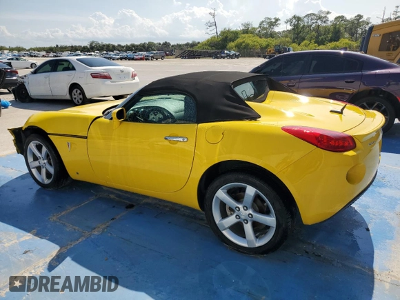 2008 Pontiac Solstice z VIN 1G2MB35B18Y112038, wystawiony jako Copart lot #45342785 z przebiegiem 66 063 mil mil oraz Szkody całkowita. Historia ofert i sprzedaży dostępna na DreamBid. Obrazek 2.