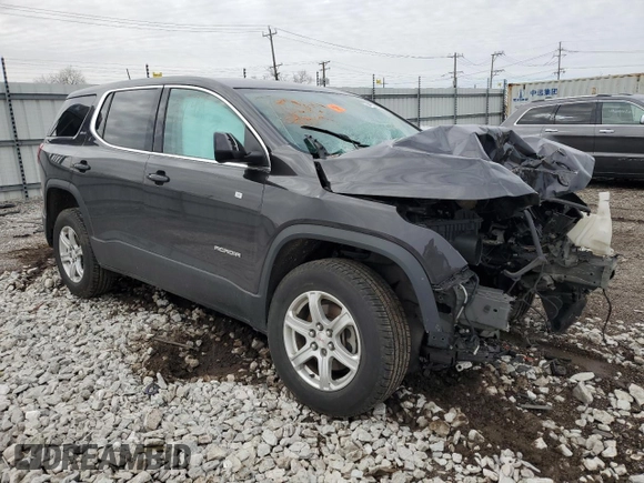2017 GMC Acadia SLE with VIN 1GKKNKLA8HZ231878, listed as a Copart auction lot 49306635 with Not Provided miles and Salvage Title. Bid and sale history available at DreamBid. Image 4.