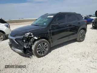 2024 Chevrolet TrailBlazer LT with VIN KL79MRSL1RB117530, listed as a Copart auction lot 48188115 with 6,996 mi miles and Salvage Title. Bid and sale history available at carsss.com. Image 1.