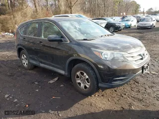 2014 Honda CR-V LX with VIN 2HKRM4H30EH685256, listed as a IAAI auction lot 41429604 with 121,495 mi miles. Bid and sale history available at carsss.com. Image 1.