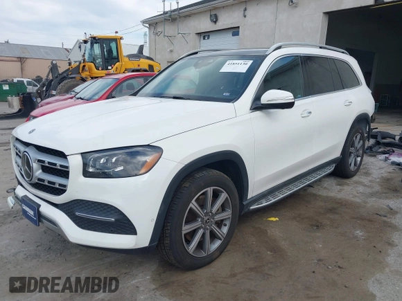 2020 Mercedes-Benz GLS 450 with VIN 4JGFF5KE2LA206879, listed as a IAAI auction lot 41851130 with 66,739 mi miles and . Bid and sale history available at DreamBid. Image 20.