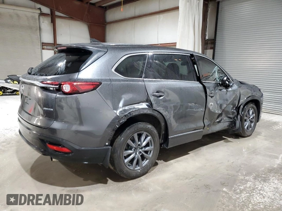 2021 Mazda CX-9 Touring with VIN JM3TCBCY0M0524392, listed as a Copart auction lot 48395515 with 37,818 mi miles and Salvage Title. Bid and sale history available at carsss.com. Image 3.