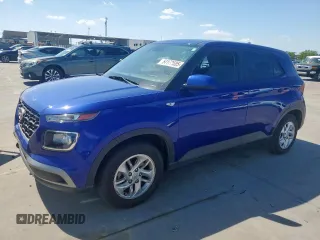 2022 Hyundai Venue SE z VIN KMHRB8A35NU147595, wystawiony jako Copart lot #54172605 z przebiegiem 51 199 mil mil oraz Szkody całkowita. Historia ofert i sprzedaży dostępna na DreamBid. Obrazek 1.