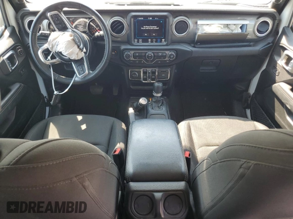 2021 Jeep Wrangler Unlimited Sahara с VIN 1C4HJXEG2MW862783, выставлен на аукционе Copart как лот 65708314 с пробегом 34 302 миль миль и На запчасти • Non repairable. История ставок и продаж доступна на DreamBid. Изображение 8.