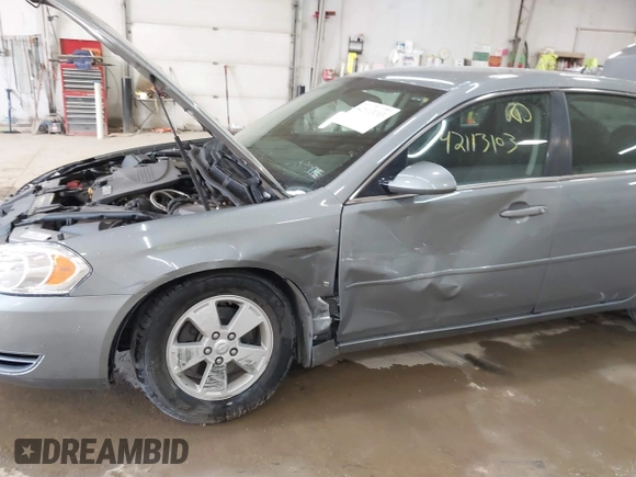 2007 Chevrolet Impala LT with VIN 2G1WT58K279162631, listed as a IAAI auction lot 42113103 with 115,642 mi miles and . Bid and sale history available at DreamBid. Image 6.