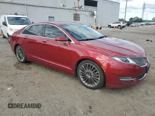 2014 Lincoln MKZ Hybrid with VIN 3LN6L2LU3ER808471, listed as a Copart auction lot 53351875 with 252,880 mi miles and Salvage Title. Bid and sale history available at DreamBid. Image 4.