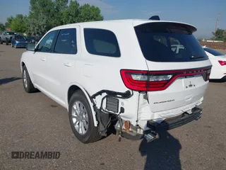 2025 Dodge Durango GT with VIN 1C4RDHDG0SC534554, listed as a IAAI auction lot 42761292 with 6,168 mi miles and . Bid and sale history available at DreamBid. Image 3.