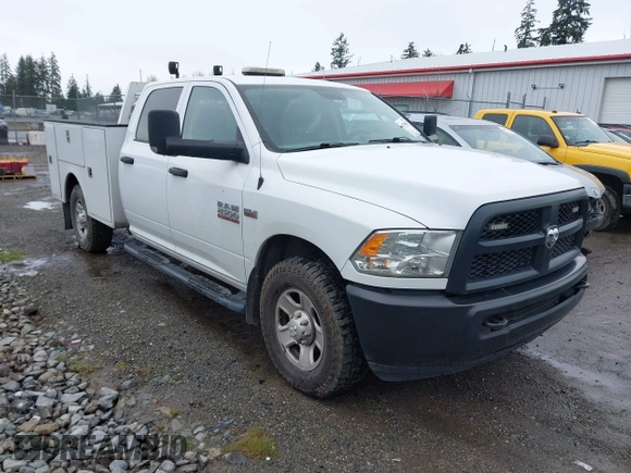 2018 Ram 2500 Tradesman with VIN 3C7WR4HJ0JG387749, listed as a IAAI auction lot 41750102 with 134,986 mi miles. Bid and sale history available at carsss.com. Image 1.