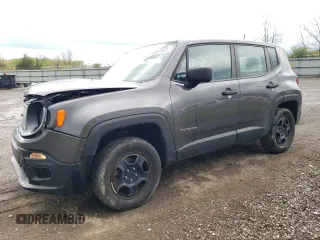 2018 Jeep Renegade Upland z VIN ZACCJBAB3JPH84918, wystawiony jako Copart lot #55511415 z przebiegiem 132 973 mil mil oraz Szkoda całkowita • Salvage title. Historia ofert i sprzedaży dostępna na DreamBid. Obrazek 1.