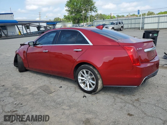 2017 Cadillac CTS RWD with VIN 1G6AP5SXXH0204892, listed as a Copart auction lot 54090905 with Not provided miles and Salvage title. Bid and sale history available at DreamBid. Image 2.