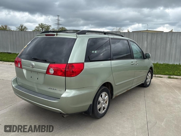 2006 Toyota Sienna CE with VIN 5TDZA23C06S396264, listed as a Copart auction lot 57059875 with 345,249 mi miles and Clean Title. Bid and sale history available at DreamBid. Image 4.