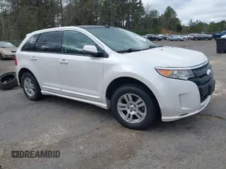 2013 Ford Edge Sport with VIN 2FMDK4AK4DBA09318, listed as a IAAI auction lot 41834472 with 143,809 mi miles. Bid and sale history available at carsss.com. Image 1.