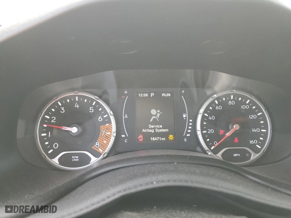2021 Jeep Renegade Upland Edition with VIN ZACNJDAB6MPN32408, listed as a Copart auction lot 54579344 with 16,471 mi miles and Non Repairable. Bid and sale history available at carsss.com. Image 9.