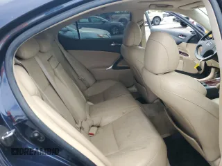 2006 Lexus IS 350 with VIN JTHBE262665006846, listed as a Copart auction lot 58867885 with 191,208 mi miles and Salvage title. Bid and sale history available at DreamBid. Image 10.
