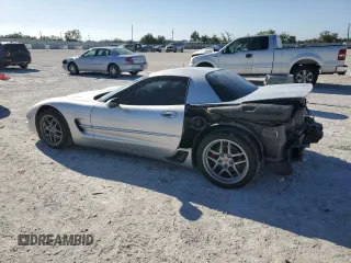 2001 Chevrolet Corvette Z06 with VIN 1G1YY12S115116725, listed as a Copart auction lot 48578685 with 52,988 mi miles and Salvage Title. Bid and sale history available at carsss.com. Image 2.