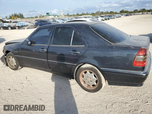 1998 Mercedes-Benz C 230/260/280/320 with VIN WDBHA23G8WA637787, listed as a Copart auction lot 88411815 with 207,843 mi miles and Salvage Title. Bid and sale history available at carsss.com. Image 2.